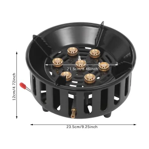old-Rolled Steel Portable Camping Stove,