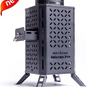 Portable Biomass Camp Stove 1200°F