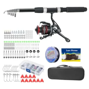 Fishing Pole Combo Set 2.1m 6.89ft with 145pc